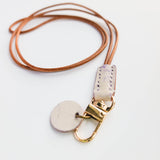 Personalized Leather Handmade  Leather Lanyard Necklace-Sereniikey