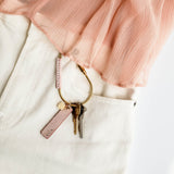 Personalized Leather Handmade  Leather Keychain Tag-Sereniikey