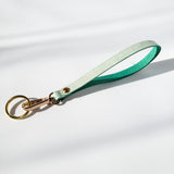 Personalized Leather Handmade Loop Leather Key Lanyard-Sereniikey