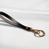 Personalized Leather Handmade Loop Leather Key Lanyard-Sereniikey