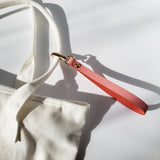 Personalized Leather Handmade Loop Leather Key Lanyard-Sereniikey