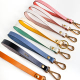 Personalized Leather Handmade Loop Leather Key Lanyard-Sereniikey