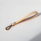 Personalized Leather Handmade Loop Leather Key Lanyard-Sereniikey