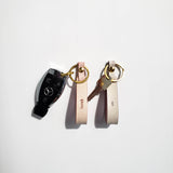 Personalized Leather Handmade  LOOP LEATHER KEY STRAP-Sereniikey