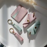 Personalized Leather Handmade  LOOP LEATHER KEY STRAP-Sereniikey