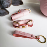 Personalized Leather Handmade  LOOP LEATHER KEY STRAP-Sereniikey