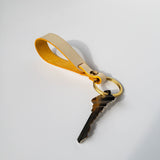 Personalized Leather Handmade  LOOP LEATHER KEY STRAP-Sereniikey