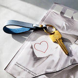 Personalized Leather Handmade  LOOP KEY HOLDER-Sereniikey