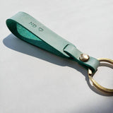 Personalized Leather Handmade  LOOP KEY HOLDER-Sereniikey