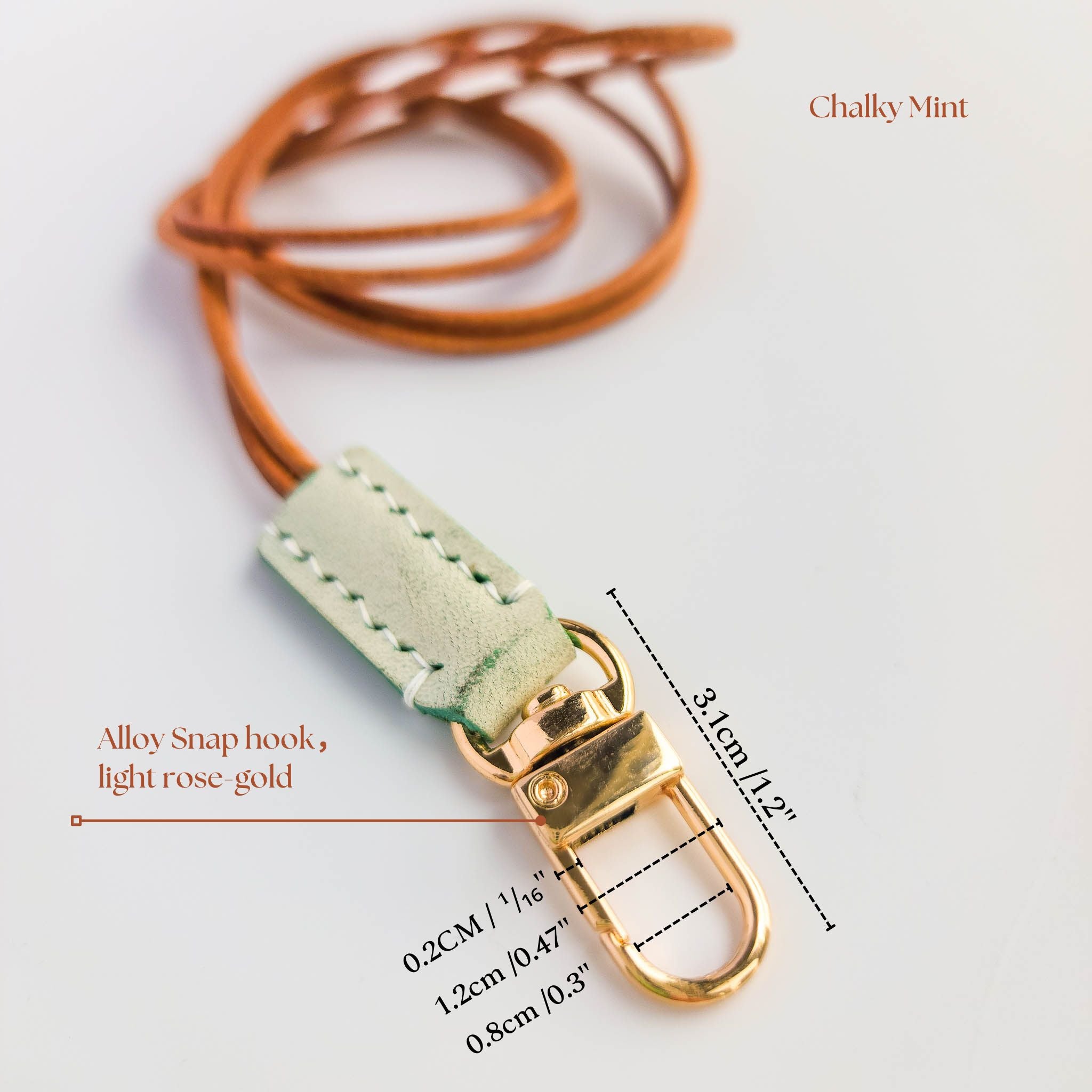 Personalized Leather Handmade  Leather Lanyard Necklace-Sereniikey