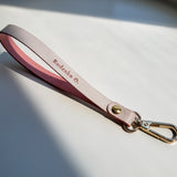 Personalized Leather Handmade  Loop Leather Key Lanyard-Sereniikey