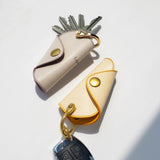 Personalized Leather Handmade  Mini-Mango Leather Key Organizer-Sereniikey