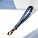 Personalized Leather Handmade  Loop Leather Key Lanyard-Sereniikey